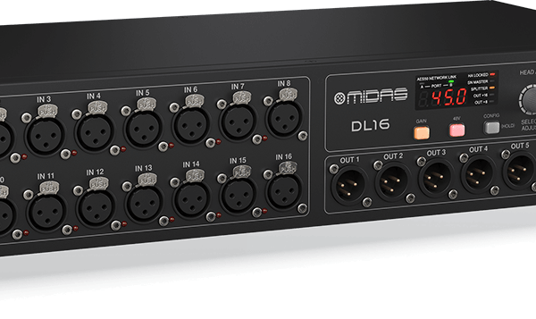 Midas Stage Box DL16 4 Midas DL16 Left