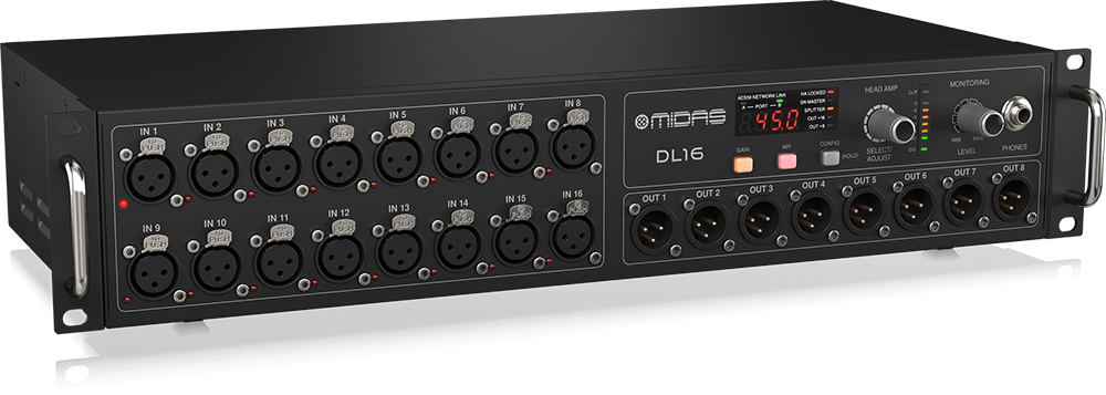 Midas Stage Box DL16 2 Midas DL16 Left